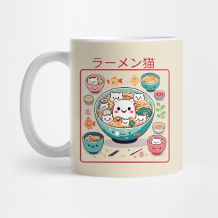 Ramen and cats Mug